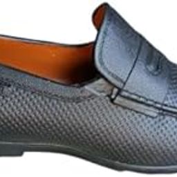 Waterproof Construction Work Loafers, Black Perforated Safety Shoes, Slip-Resistant-image-56