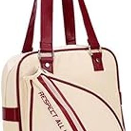LR Decor E-Shop Badminton Racket Bag Minimalist Outdoor Sport Bag Gym Bag Tennis Racquet Bag Beige Yellow-picture-5