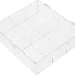 MOBUTOFU Clear Plastic Cards Storage Organizer for Photos and Postcards Lightweight Design with Easy Access for Greeting Cards and Parts and Reusable Storage Case-image-17