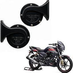 Premium Dual Wind Tone Horn for Apache RTR 180 & Other Bikes & Cars | Loud Sound | 12V Electric Horn Set-18