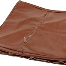 CLUB BOLLYWOOD®Footstool without Inserts Modern Boho Decor Multipurpose Durable Couch Cover Orange| Ottomans, Footstools & Poufs| Ottomans, Footstools & Poufs|1 Ottoman Seat Cover-image-43