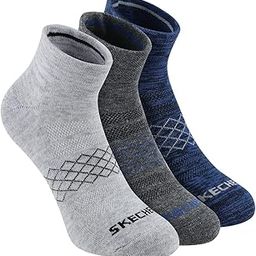 Cotton Men Short Socks S20038Id-Blgy L, Grey-31