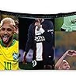 Neym ar Jr Pencil Pouch Sulth anFootball Purse Pouch Sports Team Pouch Pencil Pouch for School Kid's Men Women Multicoloured-image-61