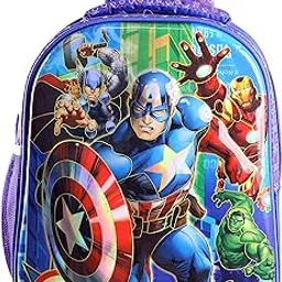 happile School Bags Back Pack –Red,Blue,Multicolour (Small School Bag for 3 to 5 Yrs Old Kid)-Apt for Play School Kids-picture-13