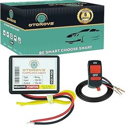 OTOROYS 6 Month Warranty Universal Multimode Bike Hazard Flasher, Waterproof 16 Patterns Flasher Relay for LED/Bulb Indicators Highway Flasher with control switch-image-83