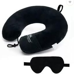 ZEXSAZONE Travel Neck Pillow. Ideal for Travelers, This Lightweight Neck Support Pillow Features Adjustable Velcro Straps and a Free Travel Pouch, ensuring Comfort During Flights or Long Drives.-image-84