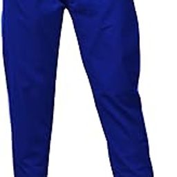 Elastic Waist Regular Fit Casual Cotton Trouser Pants for Women's-image-94