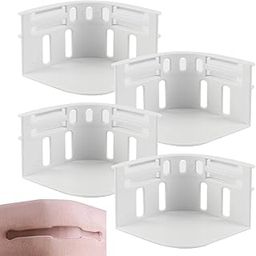 4-Piece Adjustable Bed Sheet Holder Corner Straps with Locking Clips – Bedsheet Gripper for Tight Fit | Sheet Corner Lock Clips | Sheet Grippers for All Bed Sizes | Keeps Sheets Secure | 17x11x4.7cm-image-15