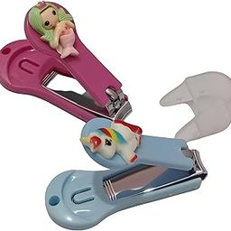 Radiance™ Safe & Gentle Kids Nail Cutter| Easy-to-Use Baby Nail Clipper for Tiny Fingers with Cover (Random Design, Pack of 2)-6