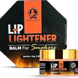 ROYAL SWAG Lip Lightener Balm For Smokers Men and Women 10 gram(0.35 oz) For Dry, Chapped, Dark Lips And Smoked Lips | All-Natural Ingredients, Almond Oil, Castor Oil and Beetroot Extracts-image-95