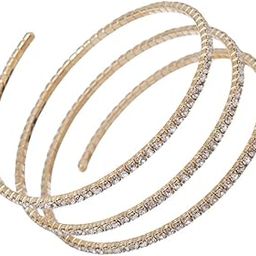 3-Row Wrap Bracelet | Sleek Steel Wire & Full Diamond Sparkle for Effortless Glam-3