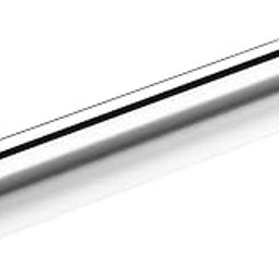 Clazkit Stainless Steel Rolling Pin Chapati Belan Best Kitchen Accessories Roti Roller Size (Dia 25 Mm X 31.8 Cm)-25