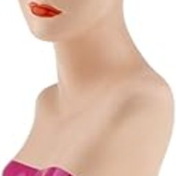 UJEAVETTE® Female Mannequin Manikin Head Wigs Jewelry Glasses Scarf Display Model Bust-51