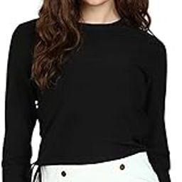 Women's Lilac Long Sleeve Ribbed Cotton Blend Slim Fit Crop Tank Top-image-55