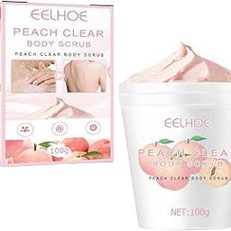 ATORSE® Sugar Peach Clear Body Scrub 100G Hydrating All Over The Body Care Cleaning-image-44
