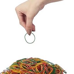 Fliptic Rubber Bands | Enhanced Stretchability and Durability | (Pack of 100 gm)(Multicolour) (2 inch)-image-78