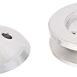March Performance 137 Performance Series Clear Powdercoat Aluminum 1-Groove Alternator Pulley-15