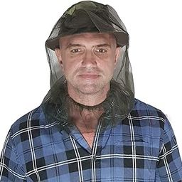 Oztrala Head NET Screen Fly Insect Bug Bush Fishing Mosquito Mozzie Bee Outback Hat Mesh US Dark Olive-picture-17