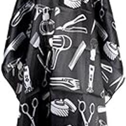 Homgee Waterproof Salon Cape Apron Hair Cutting Cape Barber Hairdr ing Cape for Hair Cutting Coloring & S ling Acc ories-image-5