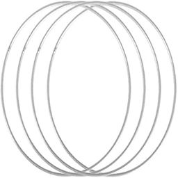 MSGH Metal Ring for Dream Catcher Macrame Floral Hoop Wreath Craft for Balcony, Garden, Cafe Decoration Other and Wall Hanging Craft (Pack of 6) (Metal Ring 12 inch)-image-59