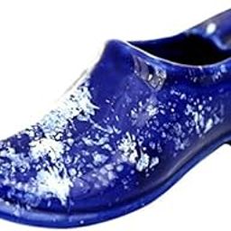 Your Local Shop™ - Beautiful Shoe Ashtray Blue Ceramic Ashtray (Pack of 1) use for extinguish Cigarettes-46