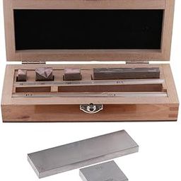 6Pcs Steel Gage Gauge Blocks Set Precision 150Mm Caliper Calibration Grade 0-image-71