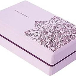 ATORSE Yoga Block High Density EVA Foam Blocks Balance Trainer Non Slip for Fitness Pink-image-17
