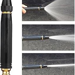 Kohree Water Spray Gun for Car Wash Bike Washing Gun for 1/2" Hose Pipe High Pressure Water Gun Nozzle Adjustable Car Washer Gun Brass Jet Water Spray Nozzle for Garden & Window (Regular Pen Nozzle)-image-37