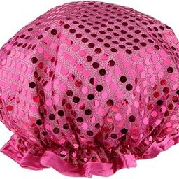 Bnf® Waterproof Bath Cap Bathing Hat Double Layer Shower Cap Women Salon Hair Hat Purple|Health & Beauty | Hair Care & Styling | Shower Caps-image-39