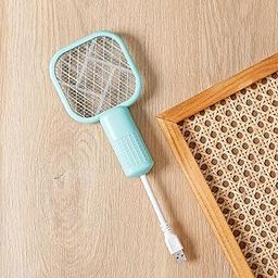 Enakshi® Electric Fly Swatter Small Animals Swatter for Travel Outdoor Camping Black|Yard, Garden & Outdoor Living | Gardening Supplies | Weed & Pest Control | Insect & Grub Control | Insect Zappers-15