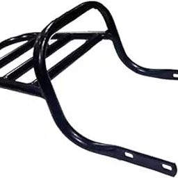 AR Bikers Rectangle Back Carrier with Seat Ring for Bullet Classic Enfield Black-image-12