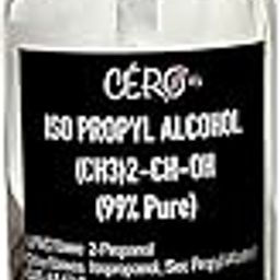 CERO ® IPA Isopropyl Alcohol for Cleaning, All Electronics, Clean Your Makeup Tools, Clean CPU, GPU and Screen, Repair Cosmetics 99.9% Pure [(CH3)2-CH-OH] CAS: 67-63-0 (100ml)-image-64