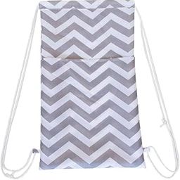 URBAN STORE Multifunctional Yoga Mat Backpack Pilates Mat Drawstring Bag Carrier White-image-25