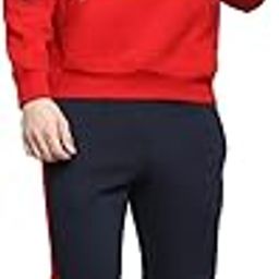 Monte Carlo Mens Printed Red Navy Hooded Neck Full Sleeve Tracksuit 224066534-1-picture-11