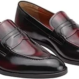 STEFFANO Men's Leather Party/Formal/Semi Formal Shoe-image-96