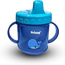 Princy Moose Sipper for Kids | Assorted Colour | Premium Sipper | Two Handle Spill Proof Cup-image-47