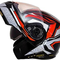 HEADFOX N2 Air 7 Metro: Smart Bluetooth Helmet with Features for Easy Calls, Music, GPS, Weather Resistance, Voice Assistant, Dual Vision Protection, and 31 Flashlight Modes.-1