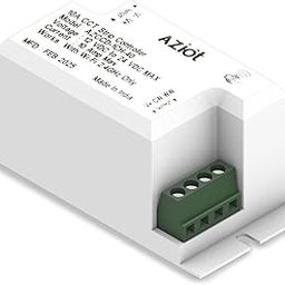 AZIOT 10A CCT Strip Light Controller, WiFi LED Controller, 12V-24VDC, Smart App & Voice Control, Adjustable Color Temperature & Brightness, No Hub Required-image-36