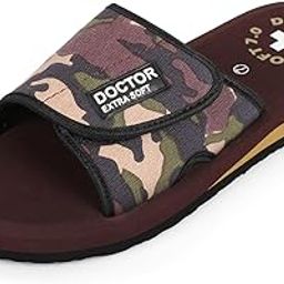 Men's Camo Care Orthopaedic and Diabetic Adjustable Strap Super Comfort Dr.Sliders/Flip-flops/House Slippers OR-D-53-picture-48
