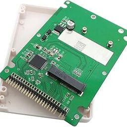 Chenyang mSATA Mini PCI-E SATA SSD to 2.5 inches IDE 44Pin Notebook Laptop Hard Disk Case Enclosure White Color-5