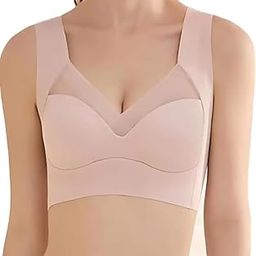 Comfort Bra for Women | Seamless Wireless Bra with Full Back Coverage & Back Fat Support | Soft & Stretchable for All-Day Comfort-image-109