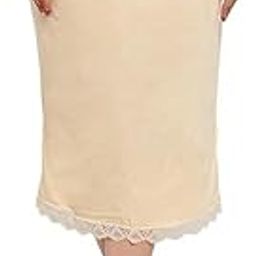 Cotton Skirt with lace for Women - Knee Lengh-image-66