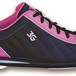 3G Ladies Kicks Bowling Shoes- Black/Pink (8 M US, Black/Pink)-image-65