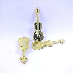 EPARTY-20 PCS Miniature Violin Model Replica with Stand and Case Dollhouse Accessories Mini Musical Instrument Ornaments Christmas Gifts-image-20