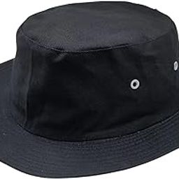 Men's Cotton Round Hat (hat-101_Black; Free Size) (Pack of 1)-image-42