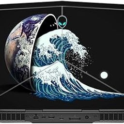 GADGETSWRAP Laptop Decal Vinyl Sticker Top Only Compatible with Alienware 15 R4 - Earth Spill-15