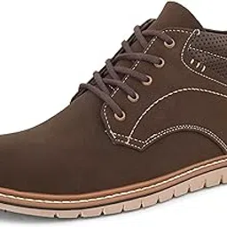 fentacia Suede Leather Casual Lace Up Boots for Men-picture-43