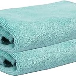 Habitude 2 Piece Microfiber Cloth Gym & Sports Towel for Men - 400 GSM, (40 x 60 CM) | Workout Suede Towels for Swim, Gym Thin Quick Drying Hand Towel for Face & Sweat - Sea Green-image-30
