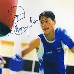 Original Autographed Photo of Indian Boxer MC Mary Kom-image-84