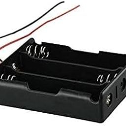 UG LAND INDIA 3S x 18650 three series lithium battery holder - for 12.6V li-ion plastic case with lead wire hard pin spring retention-9